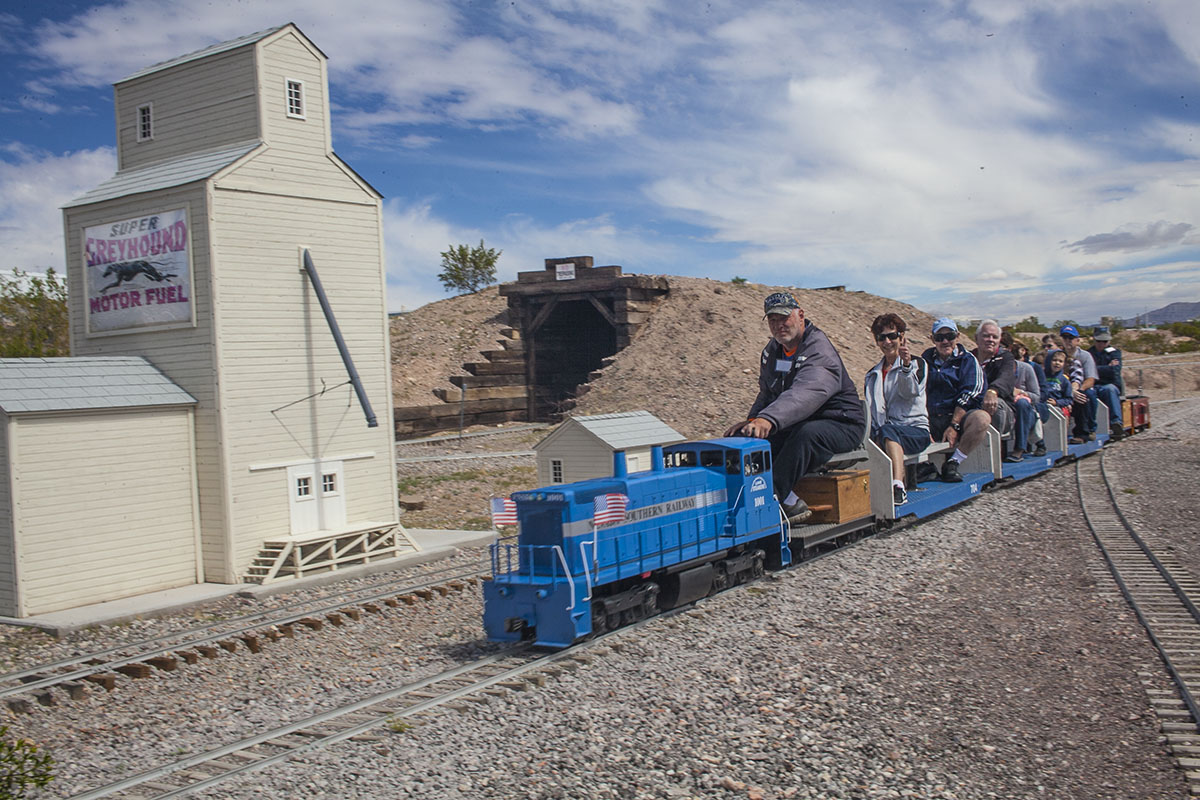 Live Steamers at the Railroad Nevada Southern Railway